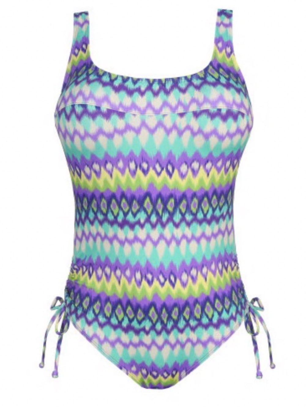 PrimaDonna Geometric HOLIDAY MEZCALITA BLUE One‑Piece Swimsuit Size Medium